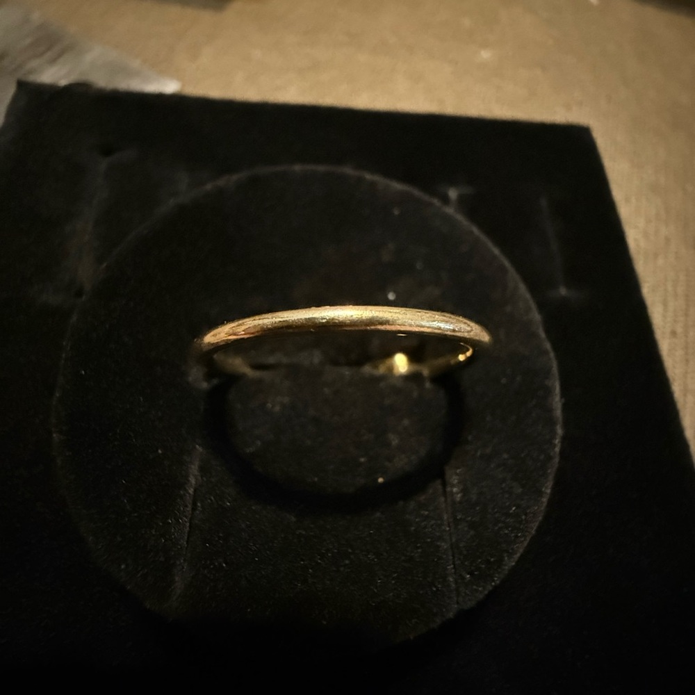 Pandora 18k over silver Cz Radiant heart ring - retired - Picture 3 of 7
